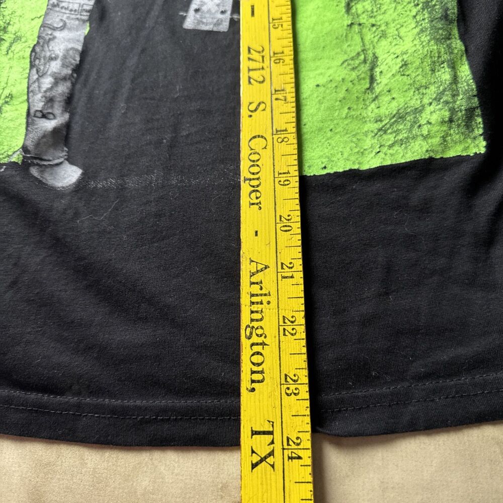 Ed Sheeran 2015 Tour T-Shirt Black Green Concert Tee Size Medium Music Merch - Picture 4 of 8